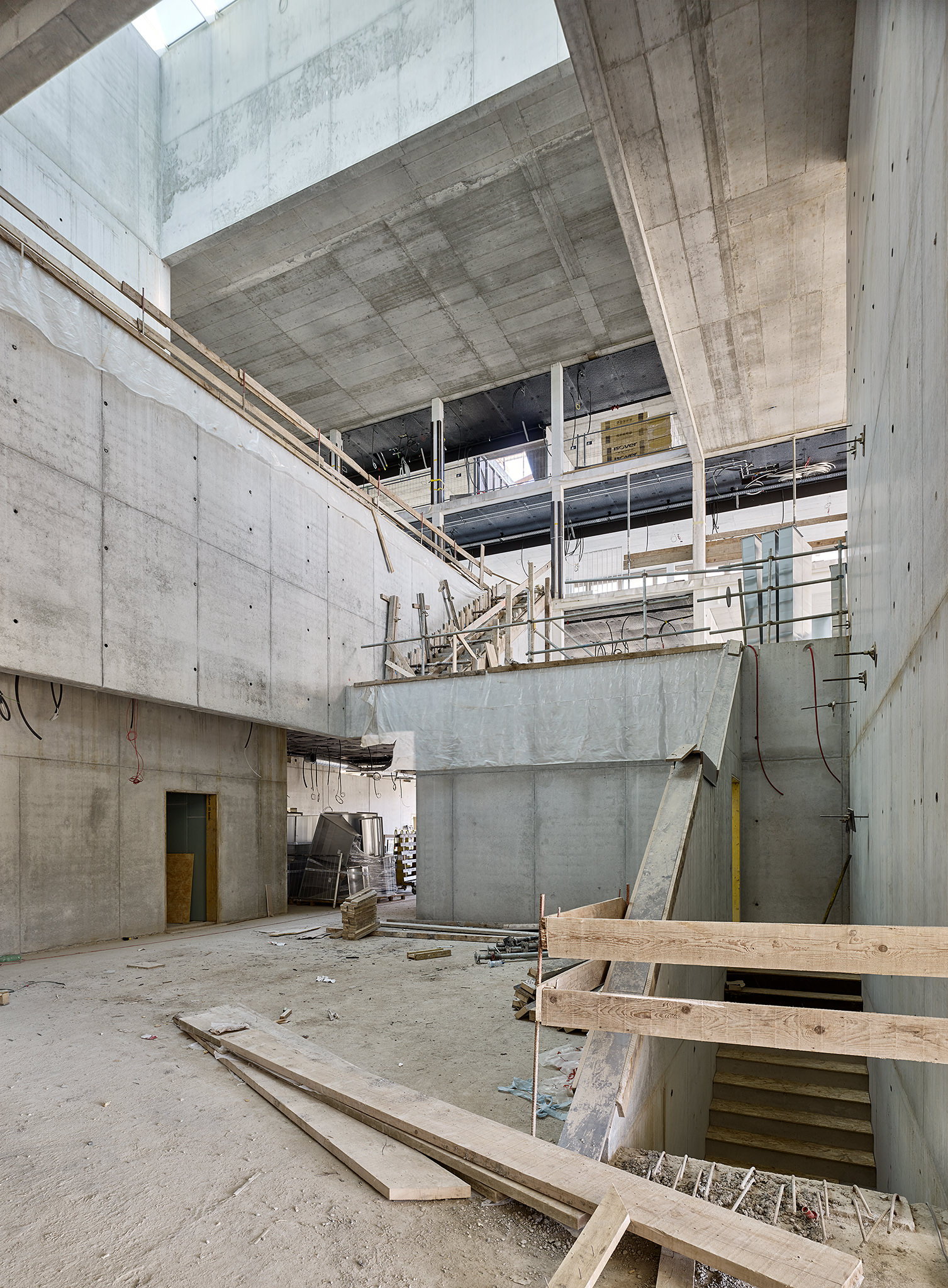 UNIL Sport Cluster construction site